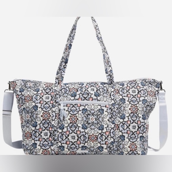 Vera Bradley Deluxe Travel Tote Bag ✨ Lisbon Medallion - Picture 9 of 16